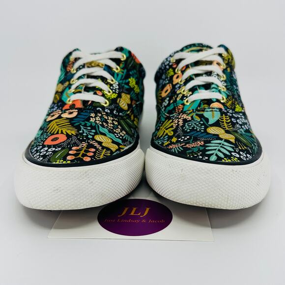 Keds x Rifle Paper Co. Women's Anchor Lourdes Floral Sneakers WF58356 Size 7 - Picture 2 of 11